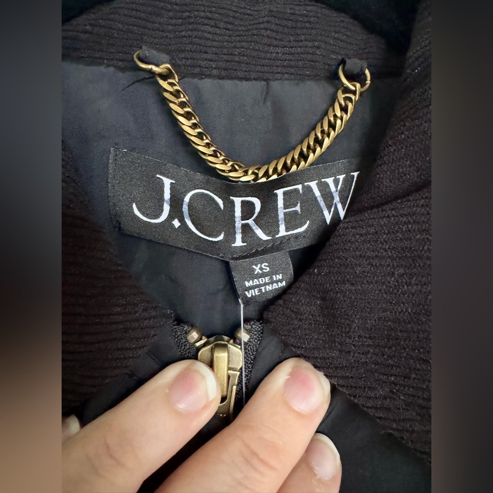 NWT! | J. CREW Women’s Puffer Barn Jacket with PrimaLoft | Black | Size XS - Picture 6 of 16